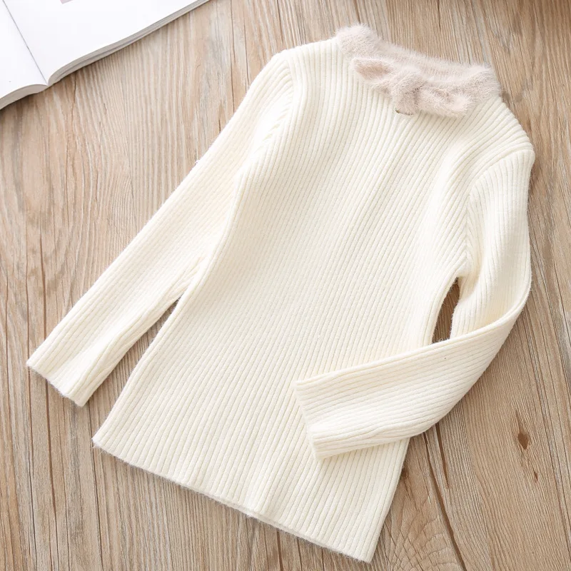 Детское зимнее нижнее белье для девочек осенние свитера пуловеры свитер