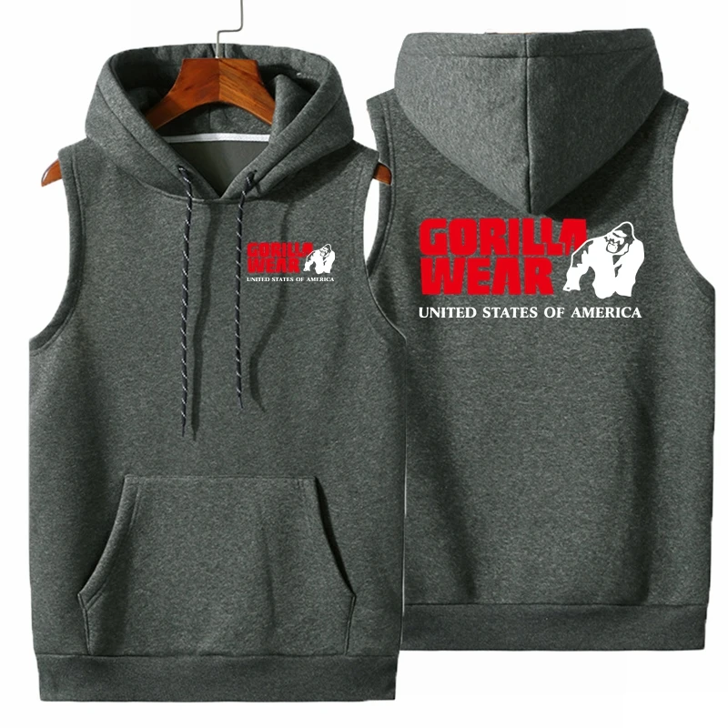 

Gorilla wear мужской жилет, куртка без рукавов, повседневные мужские пальто, утепленные осенне-зимние куртки, жилеты