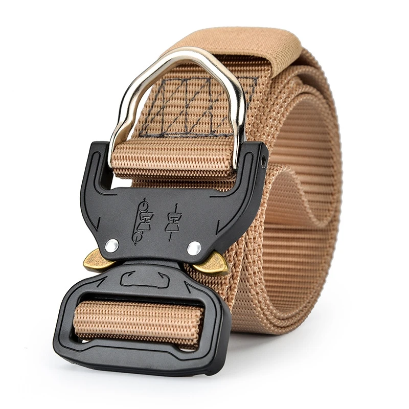 

Tactical belt special forces men's and women's military training belt military fans outdoor training fast drying belt long
