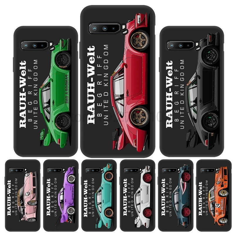 

Luxury Cool Sports Car Case For Asus ROG Phone 3 ZS661KS On ASUS_I003D ZS661KS I003DD I003D 6.59 inch Soft TPU Phone Coque Funda