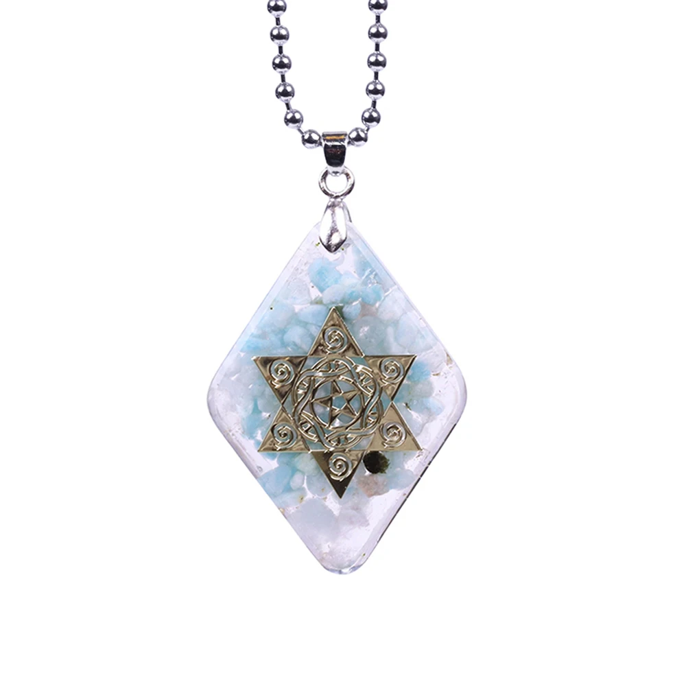 Ожерелье для женщин Elite orgon натуральная чакра энергетическая подвеска