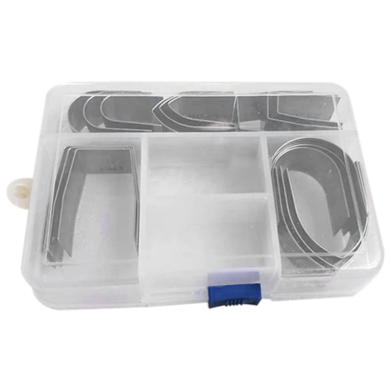 

Ремесленный ремешок из кожи 18 шт./компл., дыроколы для ремня, бумажника, концевые инструменты, пресс-формы для рукоделия и кожи