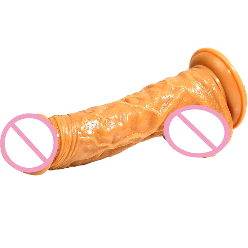 Jiuai огромные длинные реалистичные фаллоимитаторы для спины Анальная Вагина