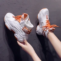 2021 chunky sneakers women new fashion mesh designer shoes women casual thick sole sports ladies platform sneakers basket femme