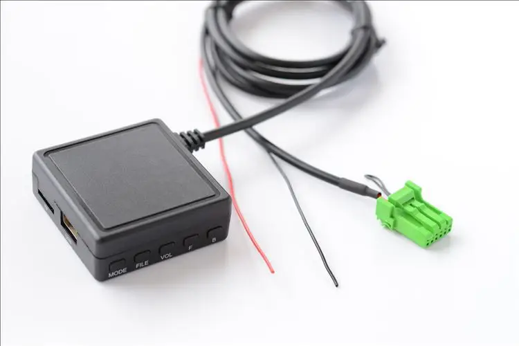 Автомобильный Bluetooth 5 0 AUX USB музыкальный адаптер беспроводной HIFI аудио кабель для