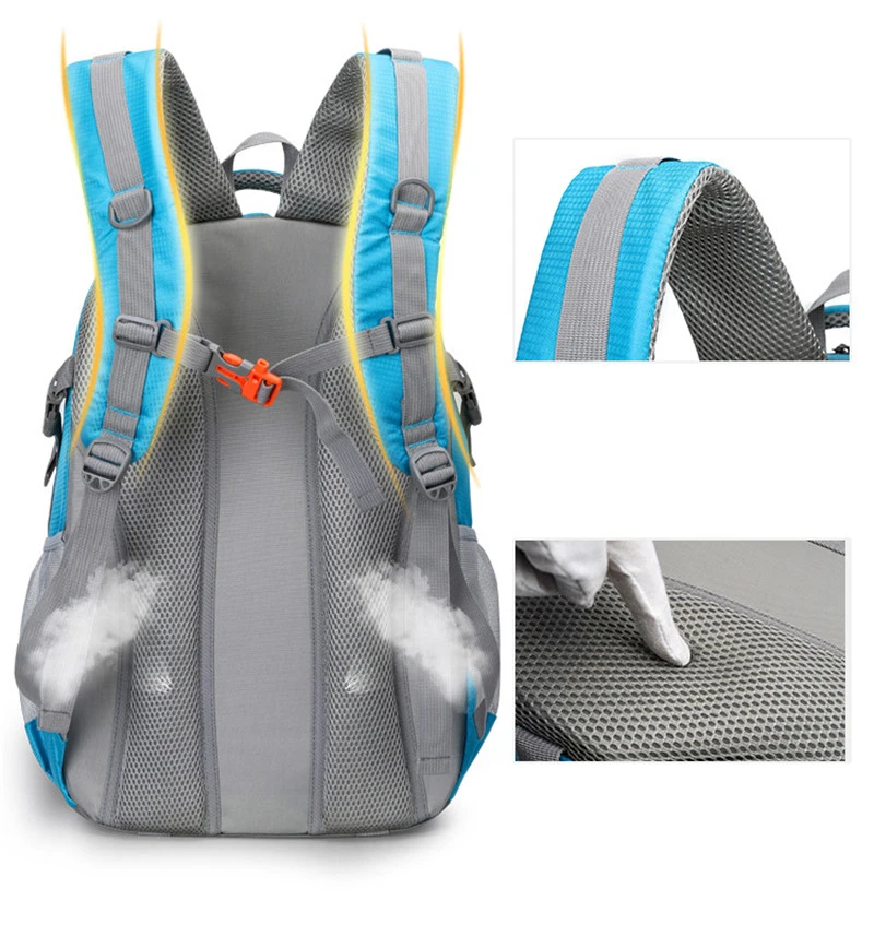 Водонепроницаемый рюкзак для путешествий мужчин и женщин спортивный походный