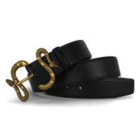 luxury vintage designer gg belt snake buckle men high quality women genuine real leather dress strap double g belt for jeans