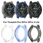 Защитный чехол для Ticwatch Pro 3 Ultra GPS, защитный чехол для Ticwatch Pro X Pro3 GPS, мягкий бампер из ТПУ, аксессуары для часов