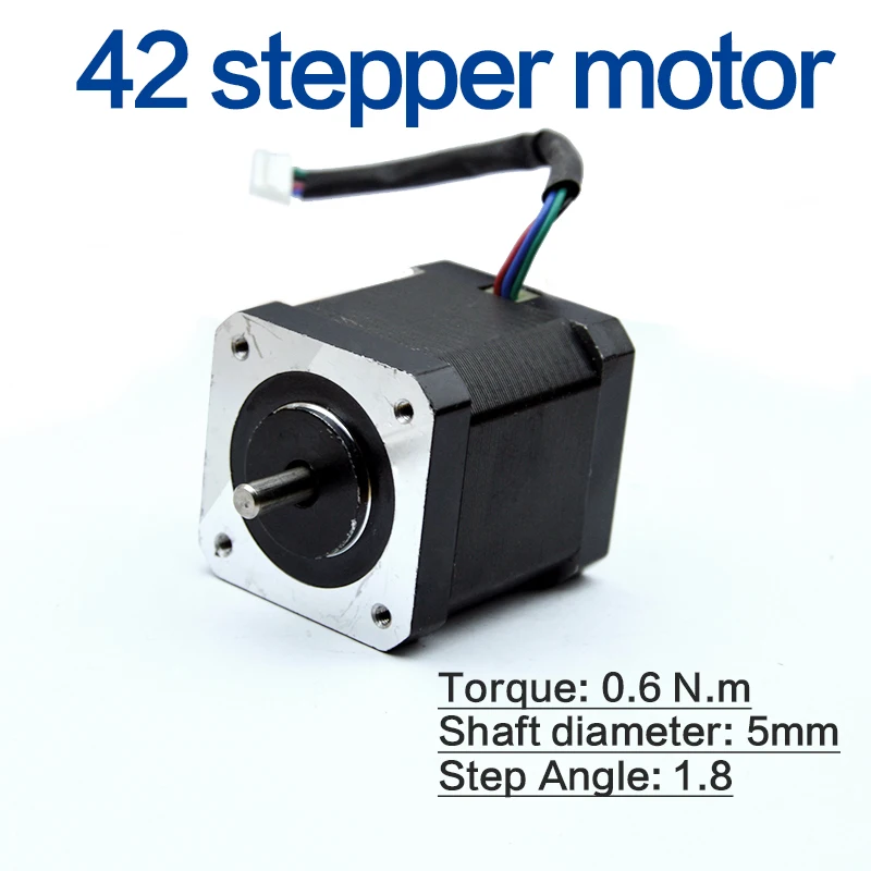 48MM High torque 42 Stepper Motor 2 PHASE 4-lead Nema17 motor 42H47H 1.5A 0.6N.M Low Noise for CNC XYZ/3D printer | Обустройство дома