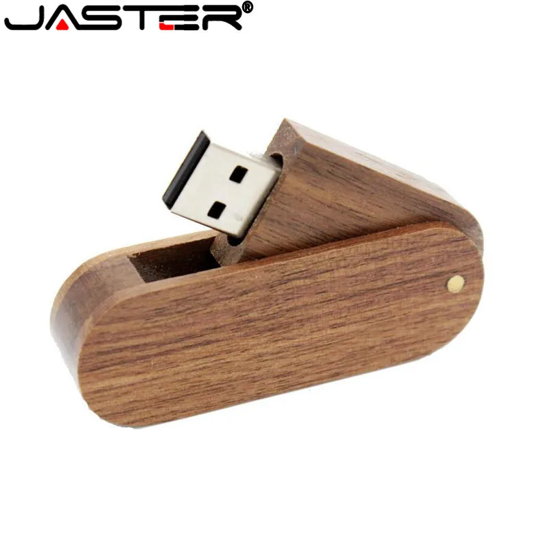 Usb флеш накопитель JASTER сделанный на заказ деревянный бамбук орех логотип 4 ГБ 8 16 32