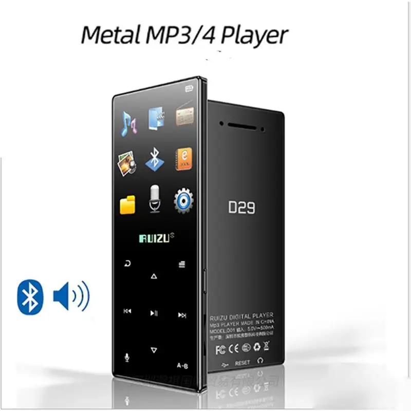 

Mp3-плеер с сенсорным экраном 2,4 дюйма, поддержкой Bluetooth, воспроизведения музыки, видео, FM-радио, записи, mp4-плеер, Bluetooth, Wi-Fi, Android, встроенный 16 Гб...
