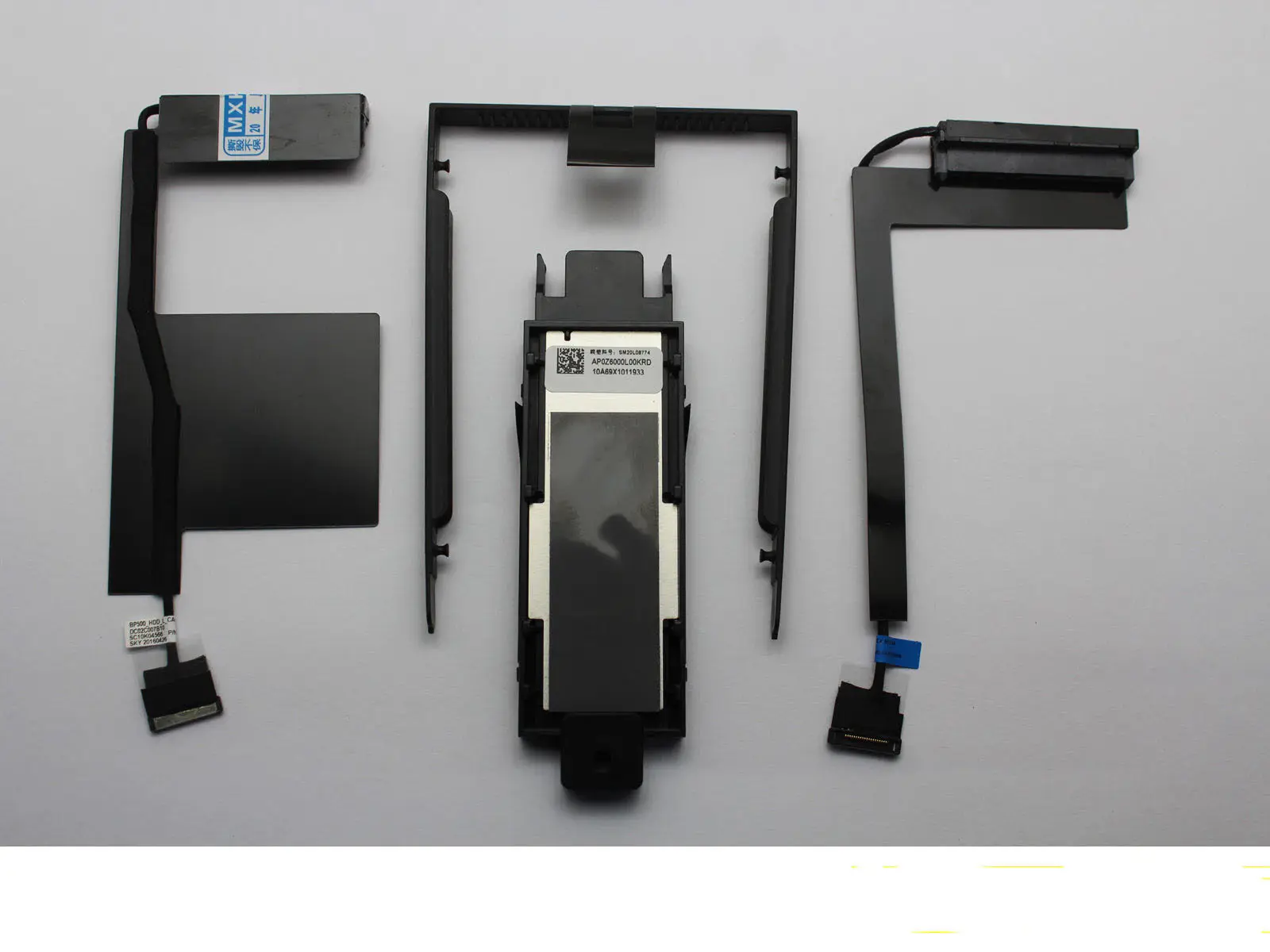 

JIANGLUN Новый SSD HDD жесткий диск Sata L + R кабель Caddy лоток для Lenovo ThinkPad P50