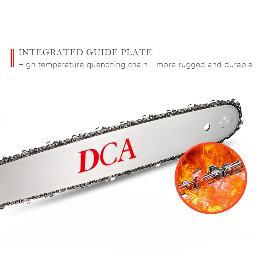 DCA 220V Электрическая цепная пила пилы для резки Мощность инструменты древесины