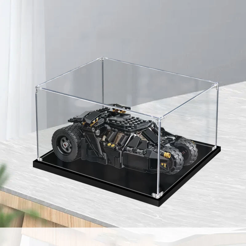 

Acrylic Display Box For 76239 Batmobile Tumbler Scarecrow Showdown Dustproof Clear Display Box Showcase Not Include The Model