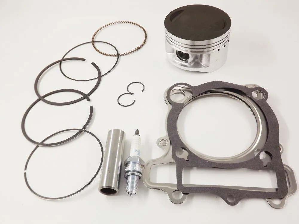 PISTON RINGS GASKET WITH SPARK PLUG KIT for YAMAHA WARRIOR 350 YFM 350 1987-2004