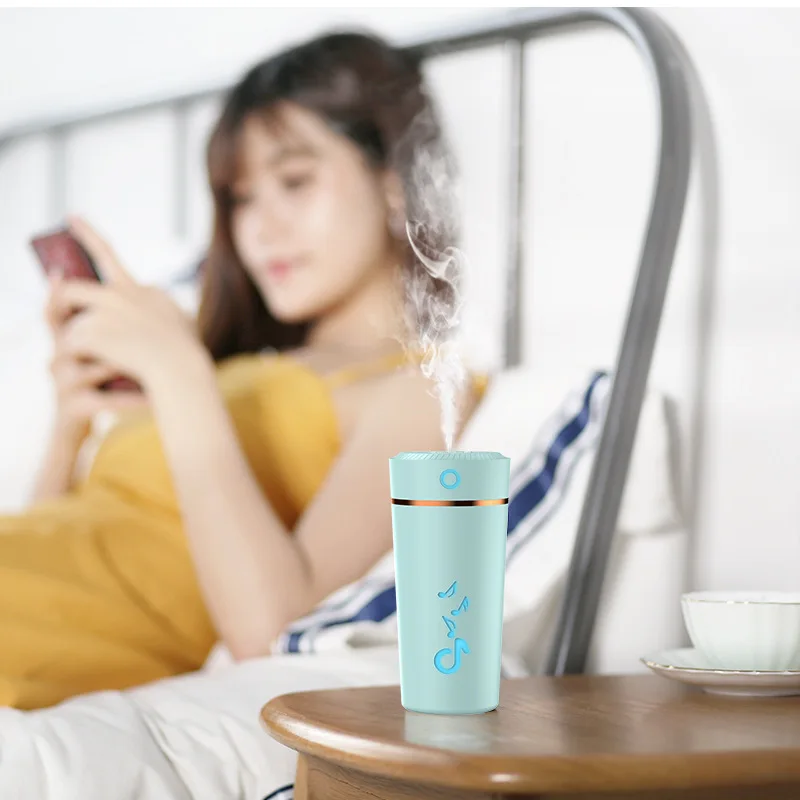 Ультразвуковой USB-увлажнитель воздуха Note с таймером 2 режима диффузор эфирного