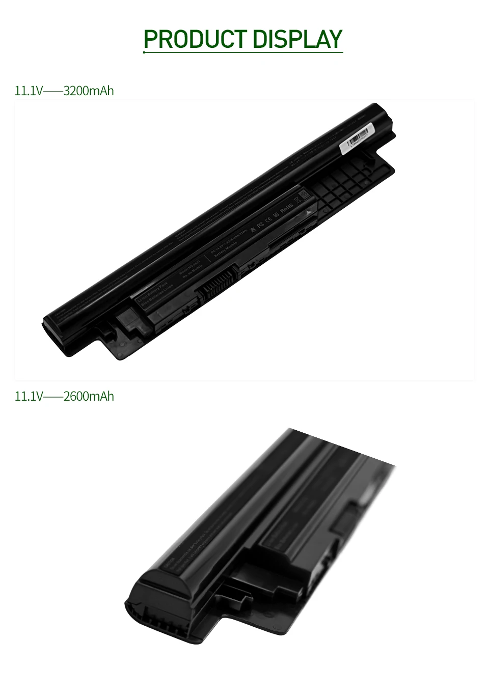 Аккумулятор ApexWay для ноутбука Dell N121Y 6K73M XCMRD YGMTN для Inspiron 3721 3521 серии N3521 3531 RP1F7 для Latitude 3440 3540