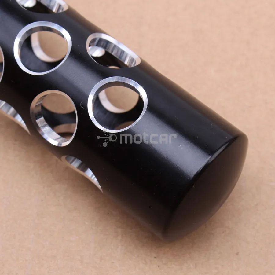 1 пара дюйм 25 мм мотоциклетные черные алюминиевые ажурные ручки для Harley Sportster XL883