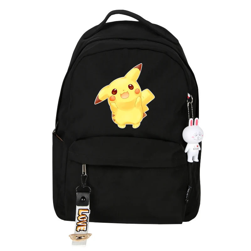 Рюкзак Пикачу Косплей Аниме-сумки для подростков Mochila Розовый Рюкзак Kawaii Подарки на день рождения Симпатичные Рюкзаки для взрослых - Цвет: GJB daxiao