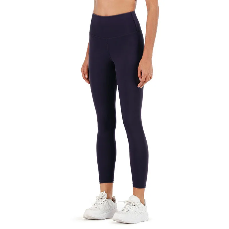

High Waisted Leggings Running Sports Fitness Capri-Pants High Waist Slimming Elastic Seamless Workout Leggings Women
