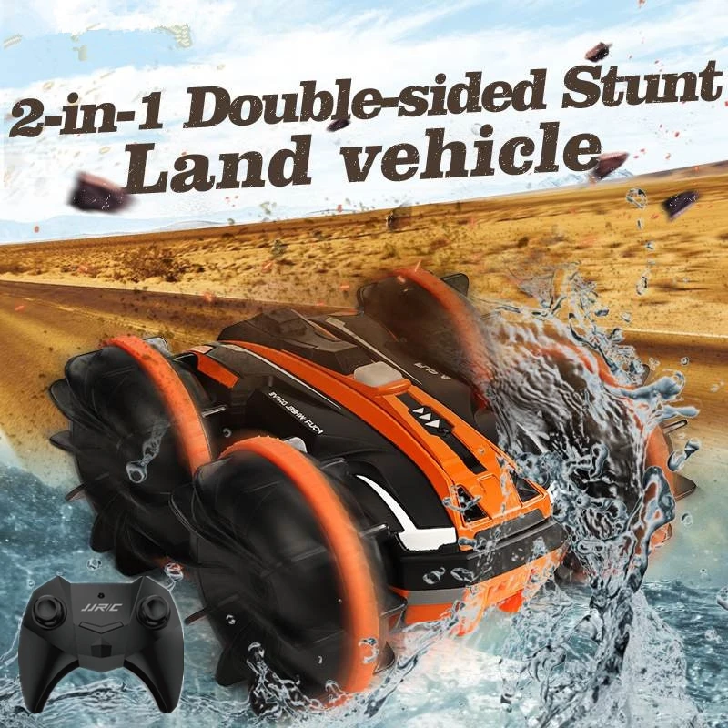 Двусторонний автомобиль амфибия с дистанционным управлением вращение на 360
