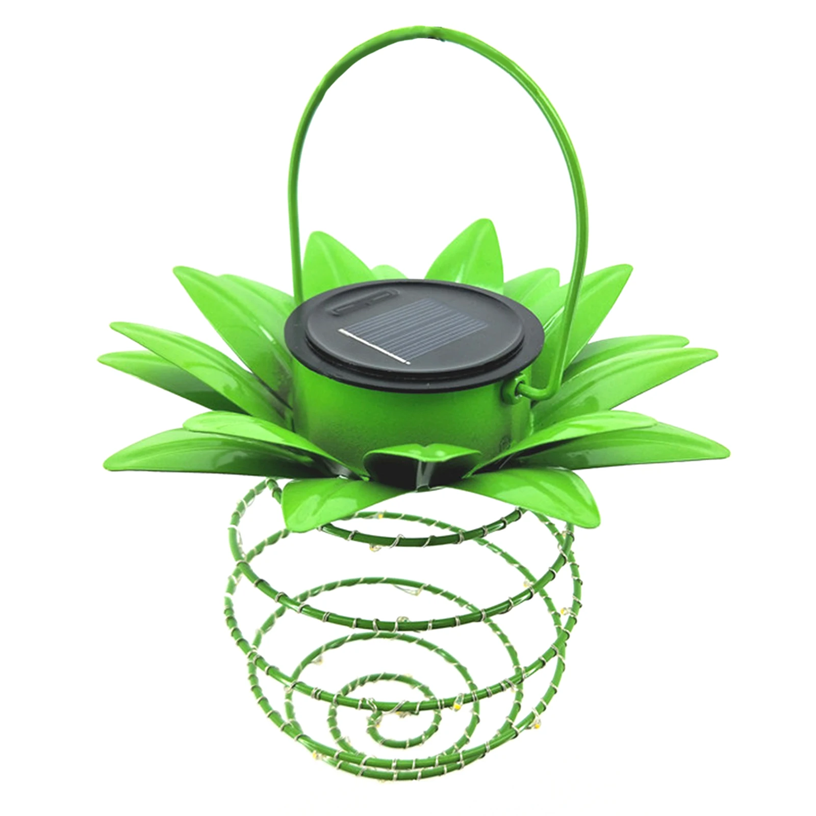 Открытый Водонепроницаемый сад 25LED ананас солнечный светильник дороги висящий