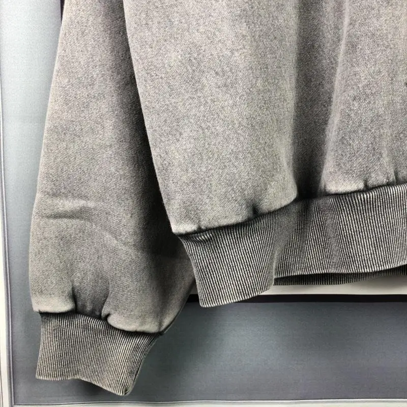 

ASKYURSELF HOODIE Oversize PUFFY VINTAGE Logo PRINT Sweatshirts Men Women Pullovers japanese streetwear