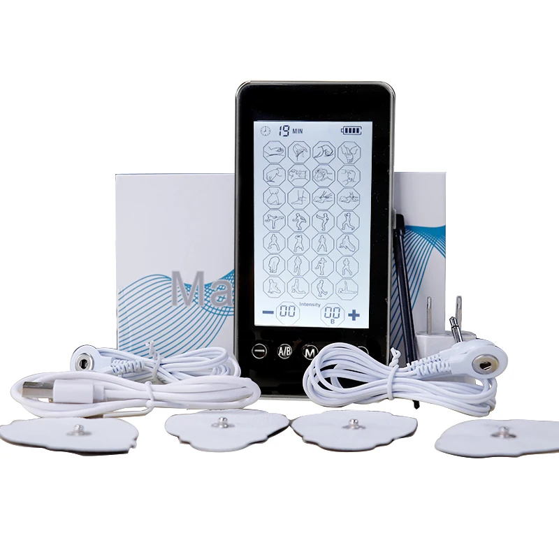Перезаряжаемый сенсорный экран для электростимуляции мышц физиотерапии 28