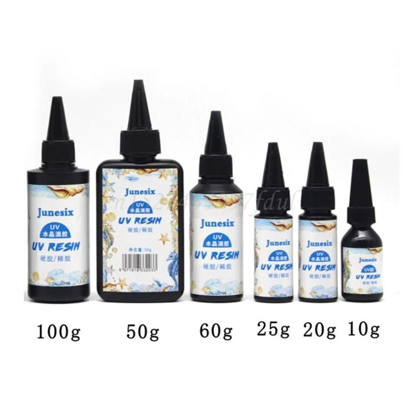 

Жесткий тип, прозрачный, быстро отверждаемый УФ-клей, прозрачный, ультрафиолетовое отверждение, эпоксидная смола, литье, форма для изготовления ювелирных изделий 10-100 г