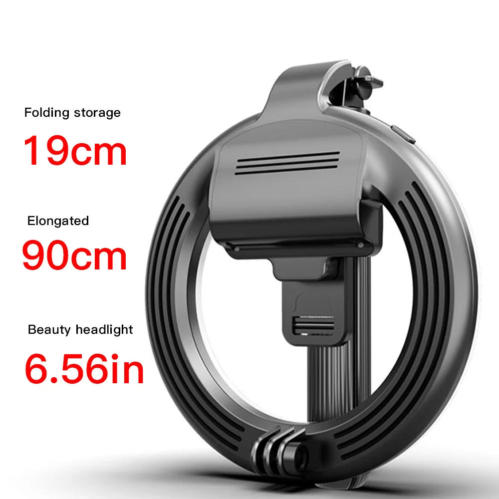 

5 inch Bluetooth Photography Light LED Selfie Flash RingLight Desktop Dimmable Camera Phone Ring Lamp For Makeup Phone Holder