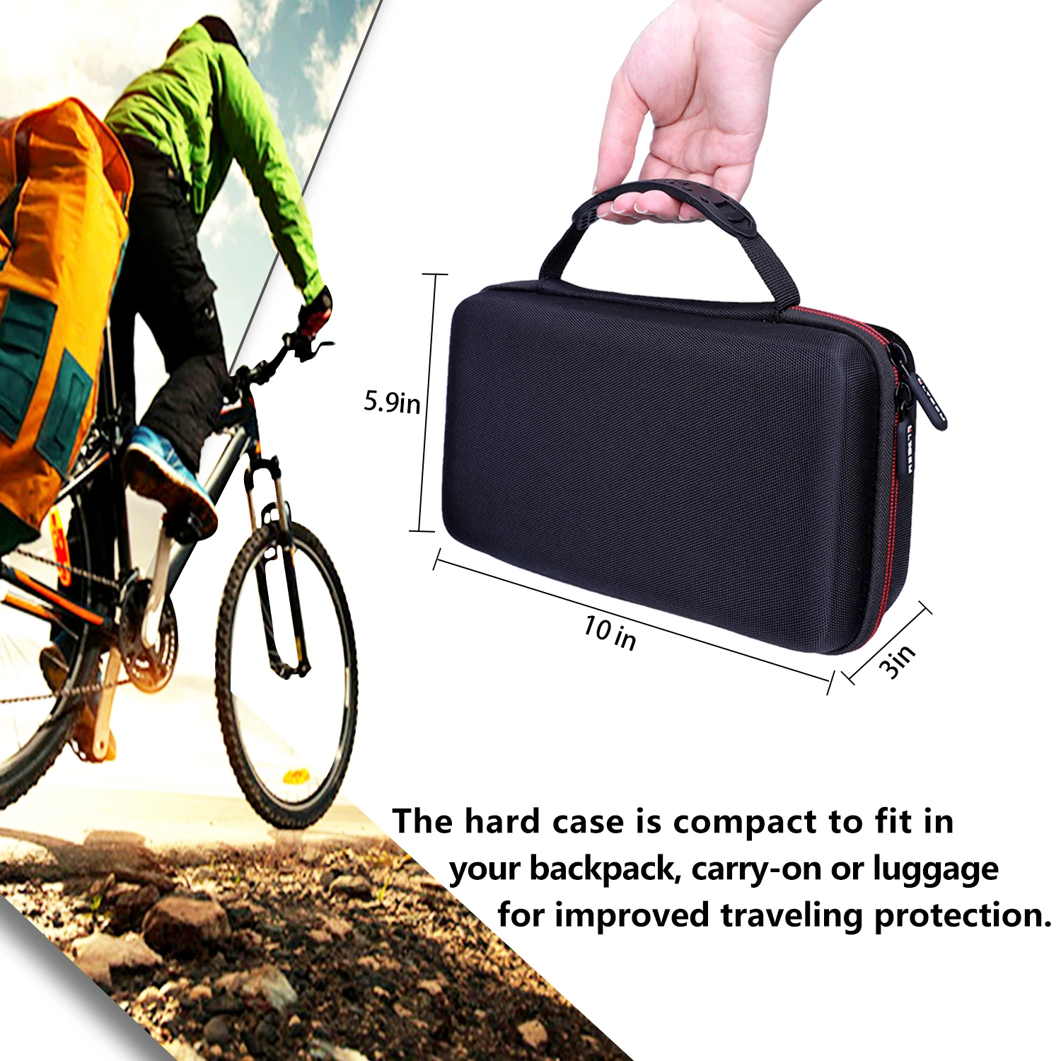 LTGEM EVA Hard Case for  Zhiyun Smooth Q2 Handheld Mobile Gimbal Stabilizer w/360 Rotation 17hr for iphone 11 Pro XS Max XR 8