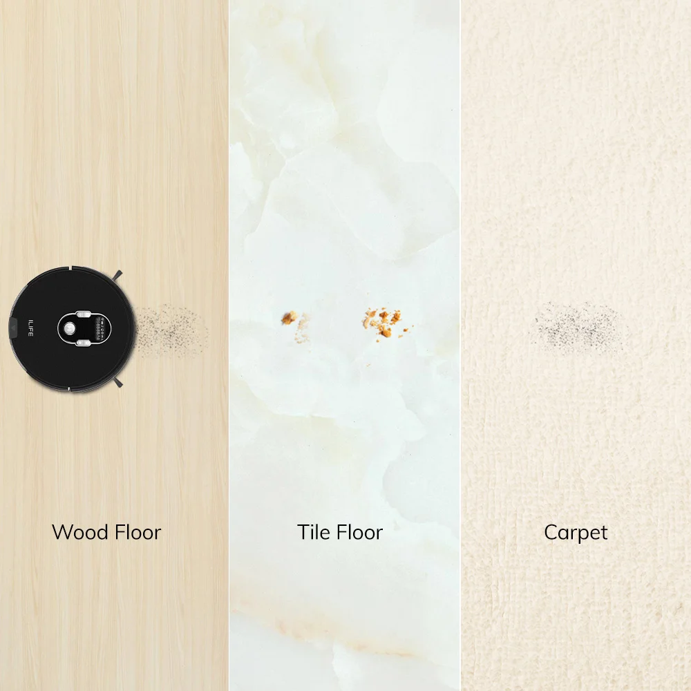 Робот пылесос ILIFE A7 с управлением через приложение|Пылесосы| |