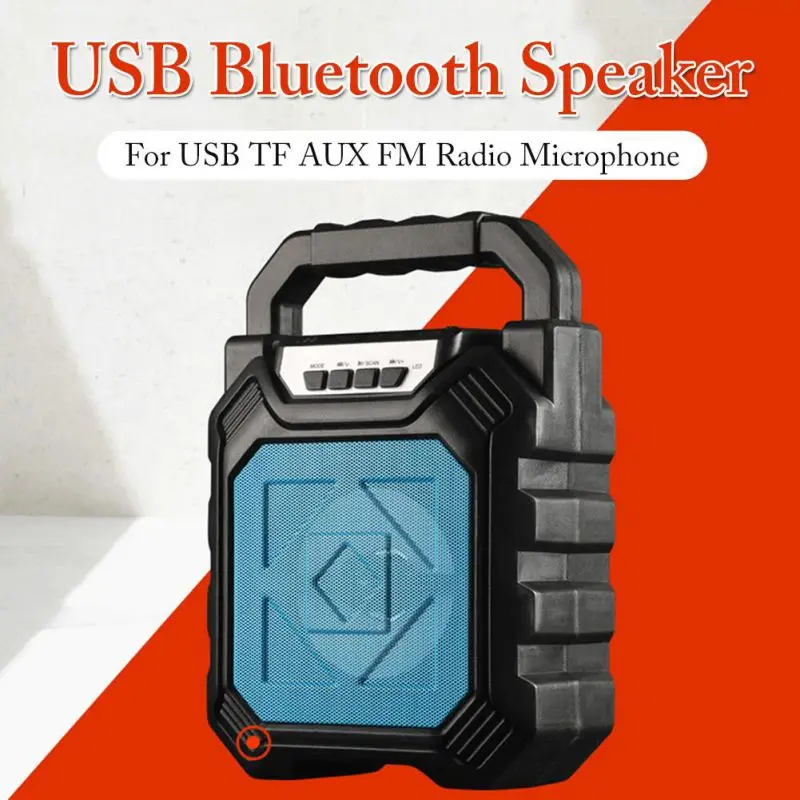 Уличный Портативный беспроводной Bluetooth-динамик может вставлять Tf-карту Usb