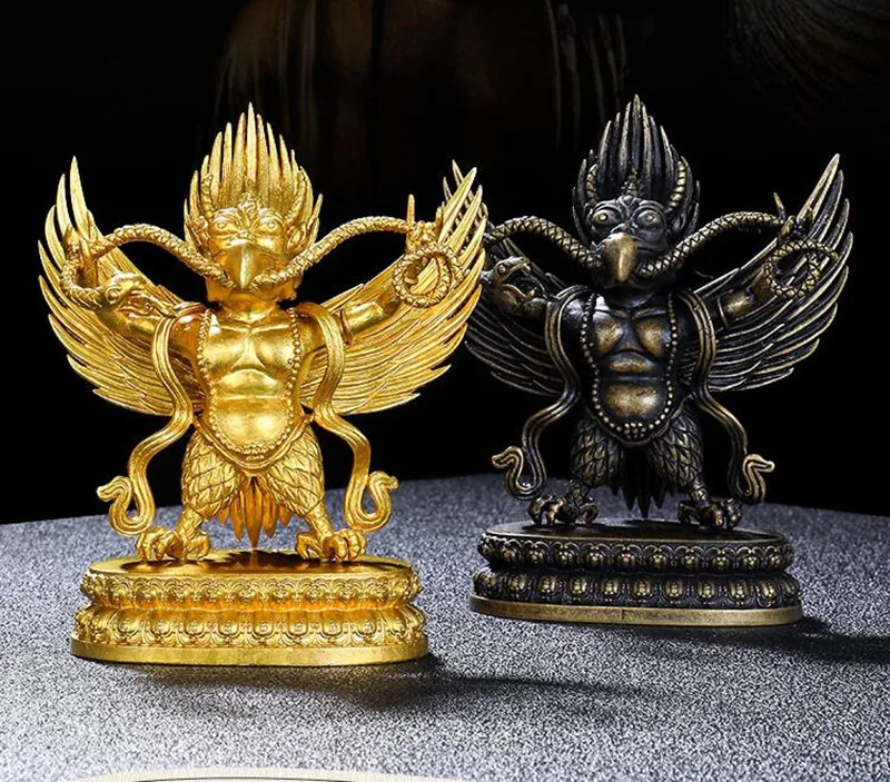 Буддийские медные позолоченные золотые/зеленые поставщики фэншуй счастливый