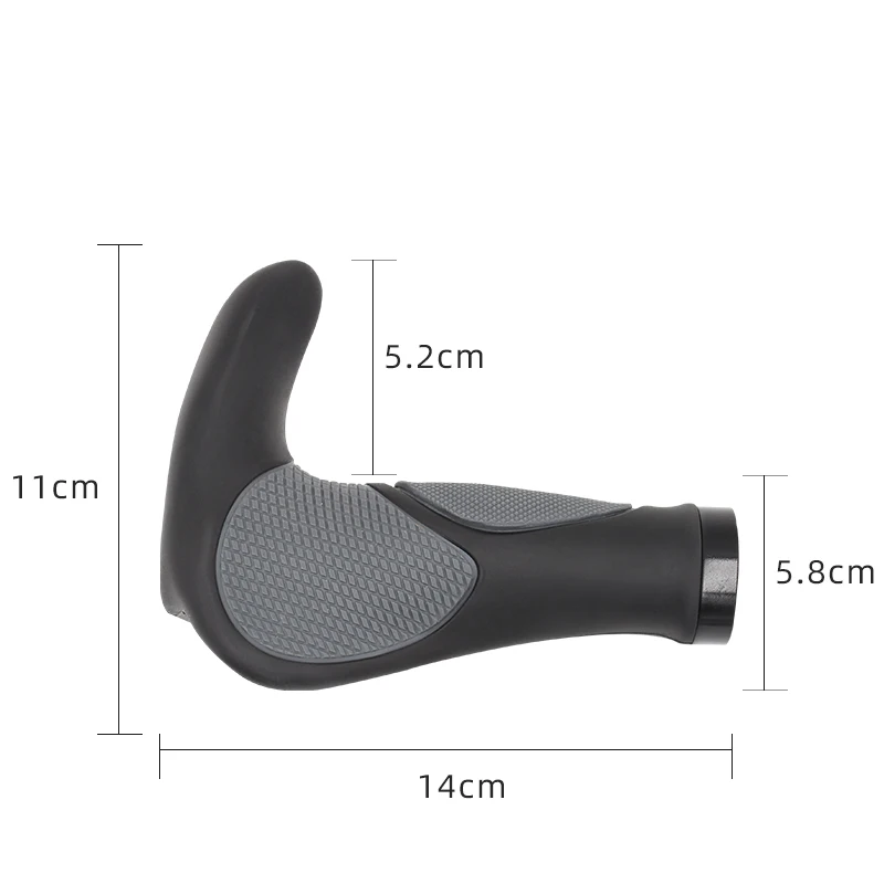 

Cycling Ergonomic Bicycle Grips Rubber Tone MTB Cycling Hand Handlebar Casing Sheath Shock silicone soft parts lock accessory