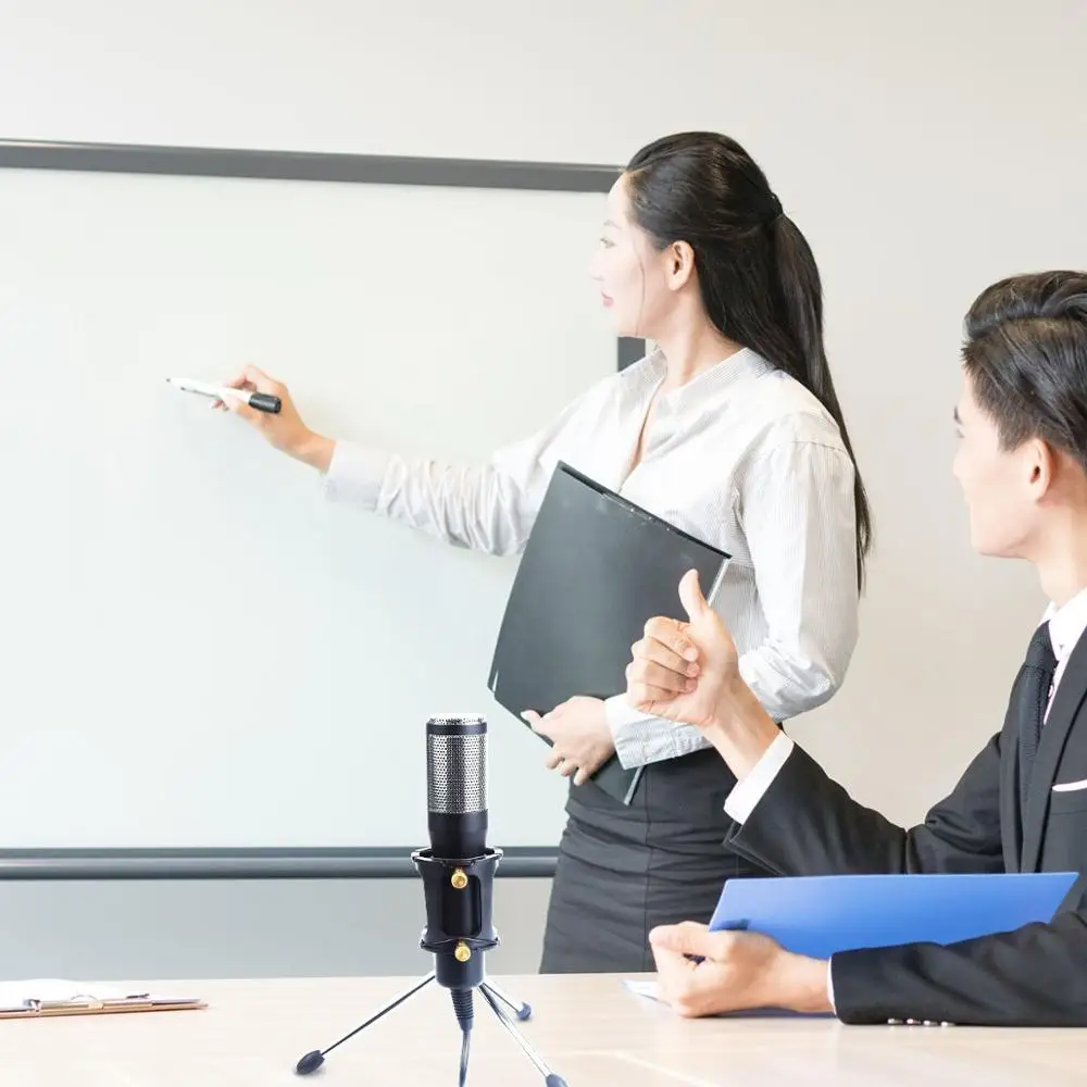 Обновленный профессиональный конденсаторный микрофон для компьютера с