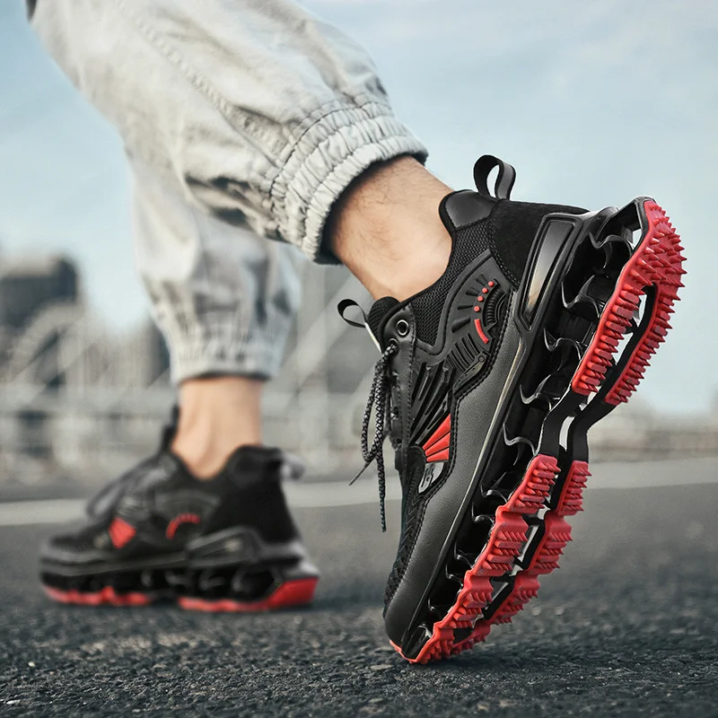 

Luminous large size running shoes men's cushion non-slip sneakers ladies skateboard shoes blade shoes street culture shoes