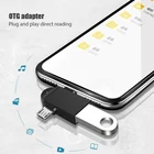 Высококачественный адаптер OTG USB Type C Micro USB 2 в 1 Android адаптер U Disk планшет OTG коннектор USB для Android Type-C преобразование