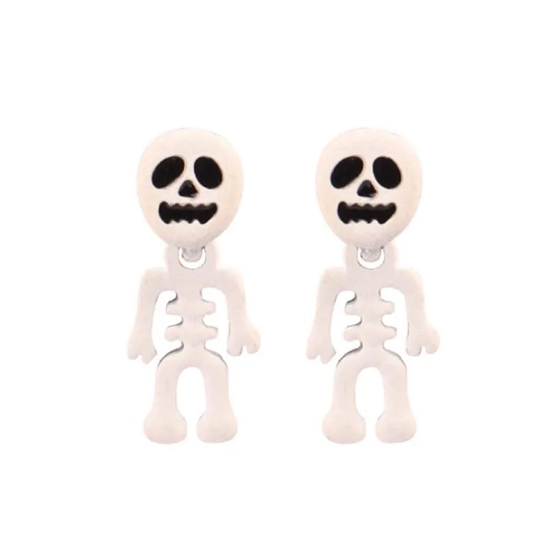 

EM117 Europe And America New Retro Skeleton Alloy Drop Earrings For Women Fashion Jewelry Wholesale
