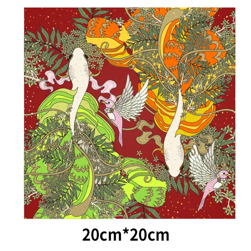 Нашивка для одежды с изображением животных цветов единорога морской лошади