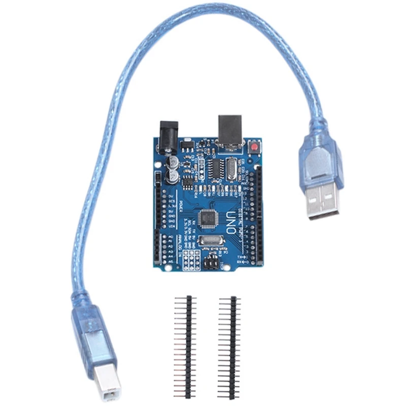 Горячая 3C-UNO R3 мини USB плата + кабель для Arduino ATmega328P CH340G Замена ATmega16U2 |