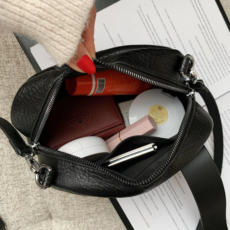 

YILIAN Satchel 2021-luxury fashion versatile one-shoulder fashion niche new handbag large capacity women bag