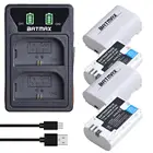4X 2650mAh LP-E6 LP E6 LP-E6N батарея + встроенный USB светодиодный двойной зарядное устройство для Canon EOS 6D 7D 5DS 5DSR 5D Mark II IV 5D 60D 60Da 70D