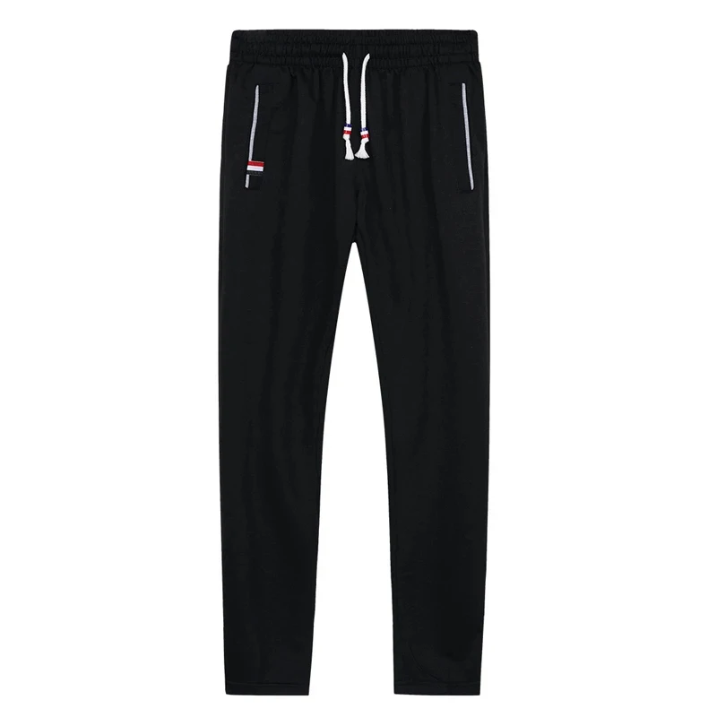 

2020 New Casual Men Jogger Pants Thin Breathe Comfort Cotton Sport Trousers Elastic waist Plus size 5XL 6XL Loose Sweatpants
