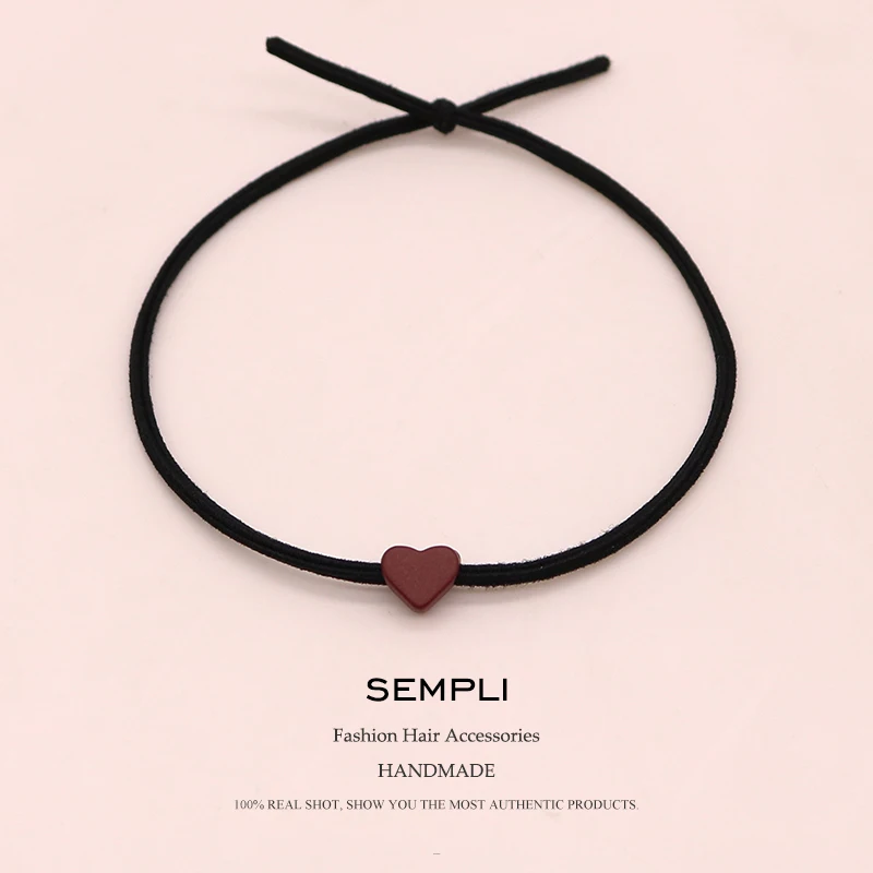 Повязка на голову женская красная с буквами |