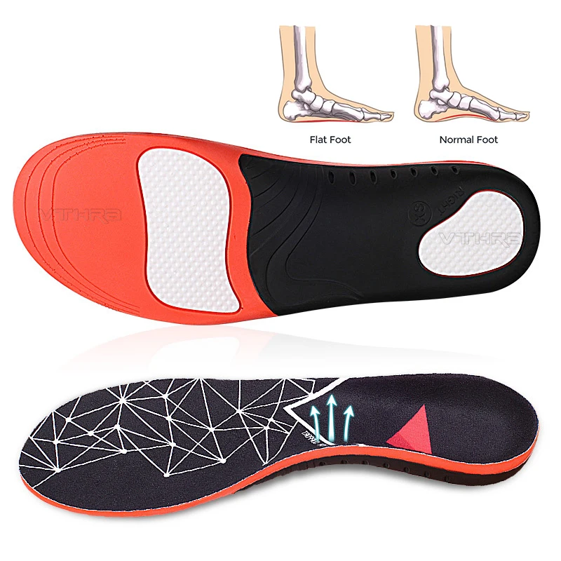 

Size 35-49 Orthopedic Insoles Arch Support Flat Foot Corrector Heel Pain Daily Use Lightweight Sports Shoes Sole Insert Unisex