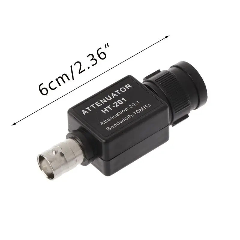 

HT201 20:1 Signal Attenuator 10MHz Oscilloscope Accessories Oscilloscopio T8WE