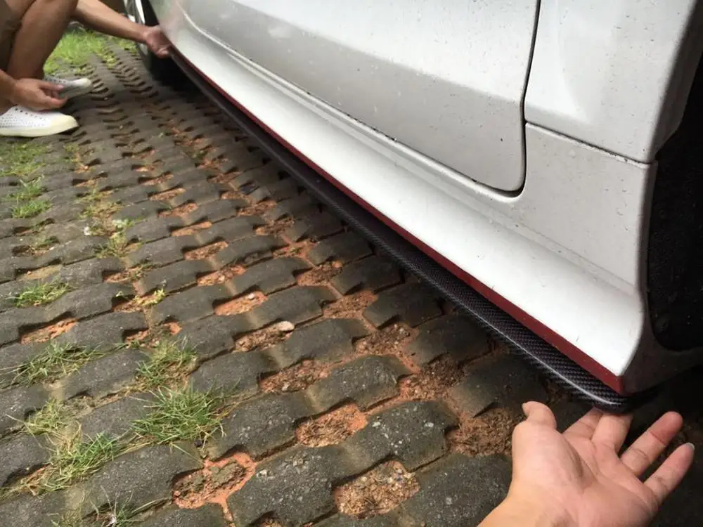 Боковые юбки из углеродного волокна комплекты кузова для Audi TT 2 двери купе 2013 2014 TTS