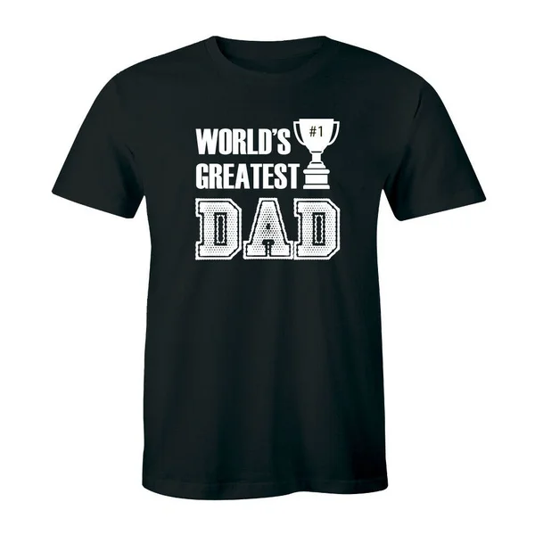 

World Greatest Dad Shirt - Happy Father's Day Men's T-shirt Gift Tee
