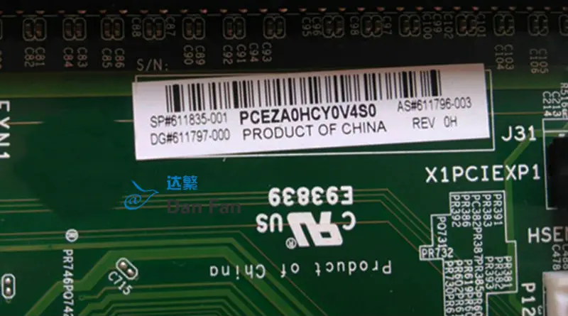 611796 003 611797 000 для HP PRO 2000 2080 MT десктопная материнская плата 611835 00 100% протестирована